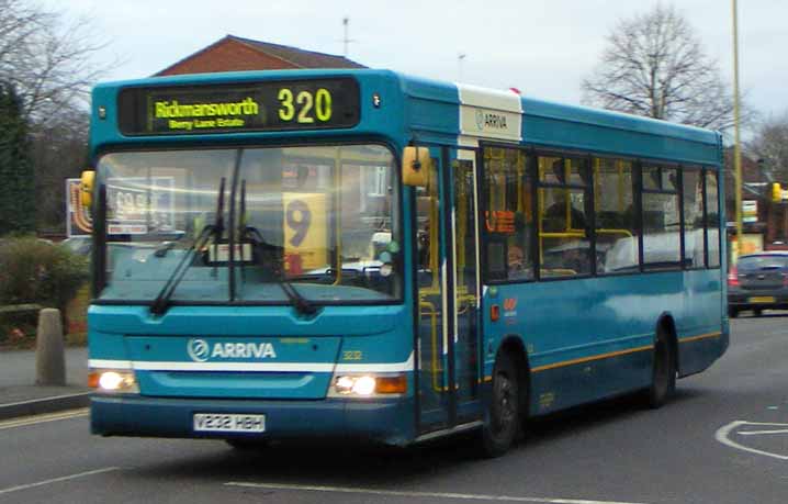 Arriva Shires Dennis Dart MPD 3232